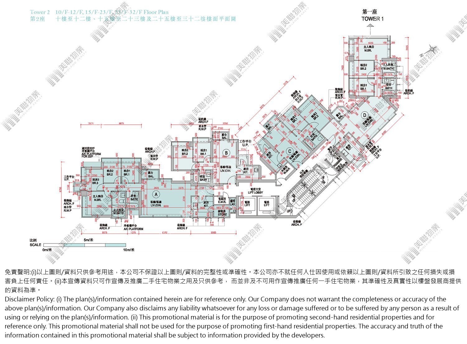Peninsula East平面圖