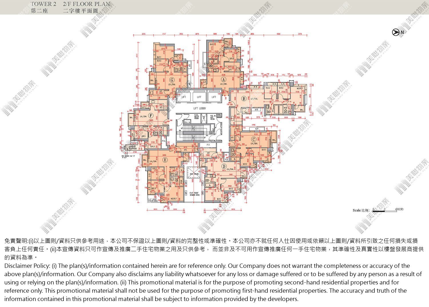 Residence 譽88平面圖