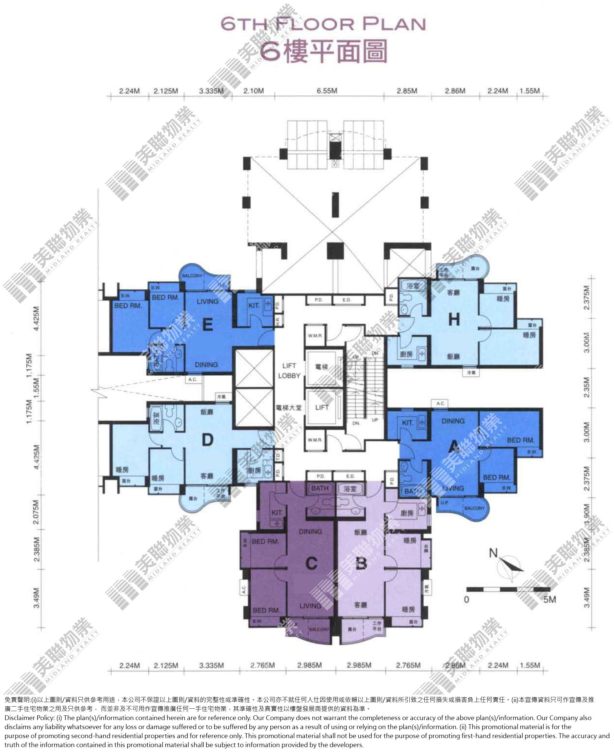 一期(栢慧豪園)|2座|6/F|一期(栢慧豪園) 2座 6/F