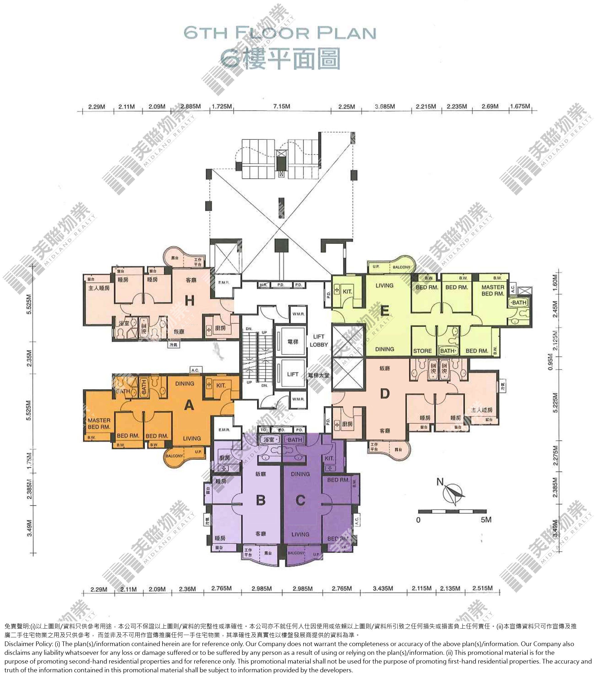 栢慧豪園平面圖