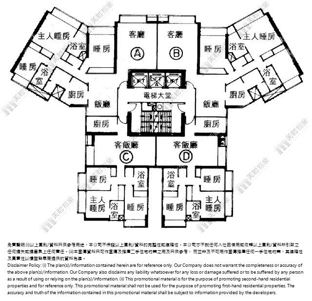 和富中心平面圖