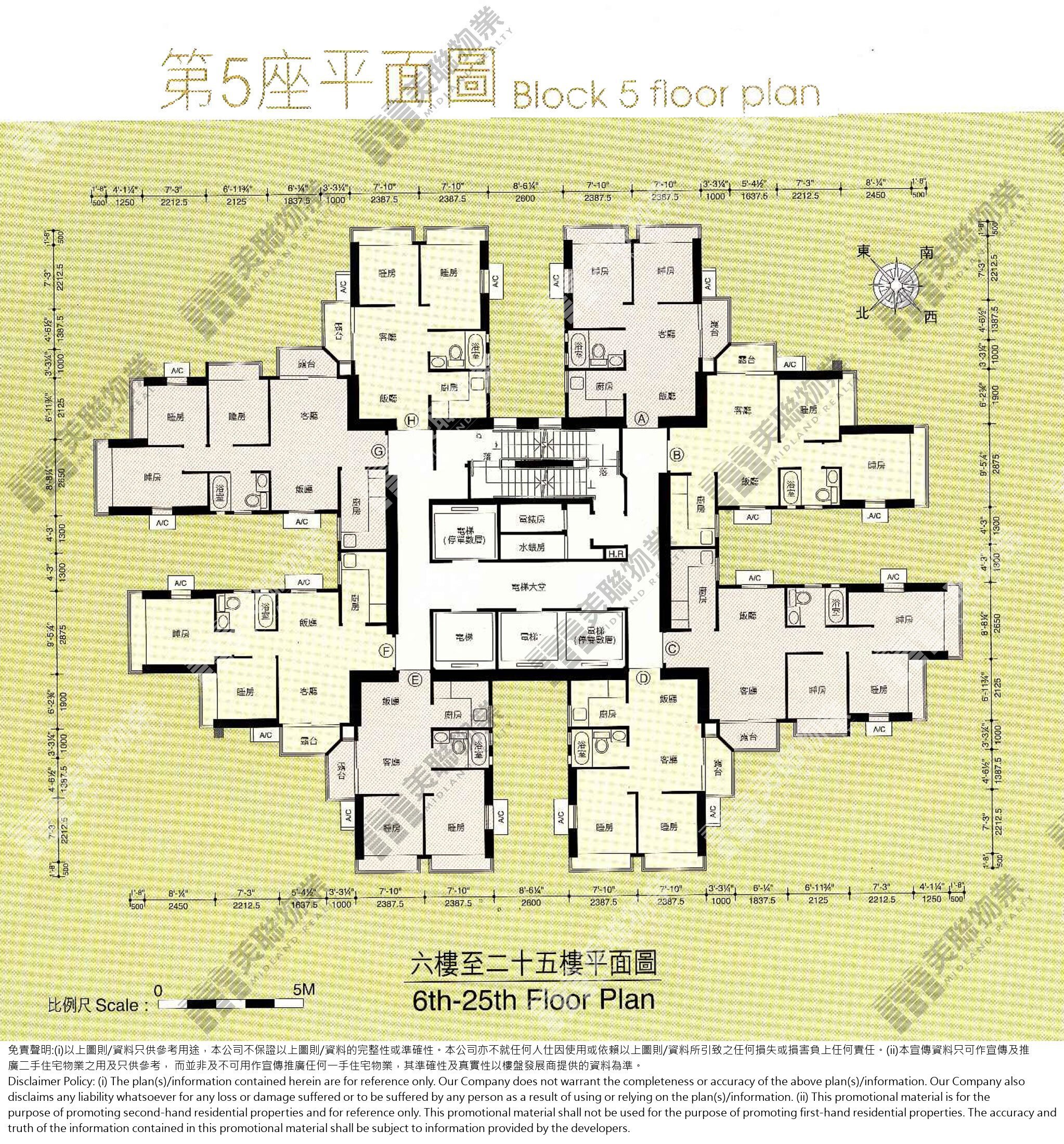 港灣豪庭平面圖