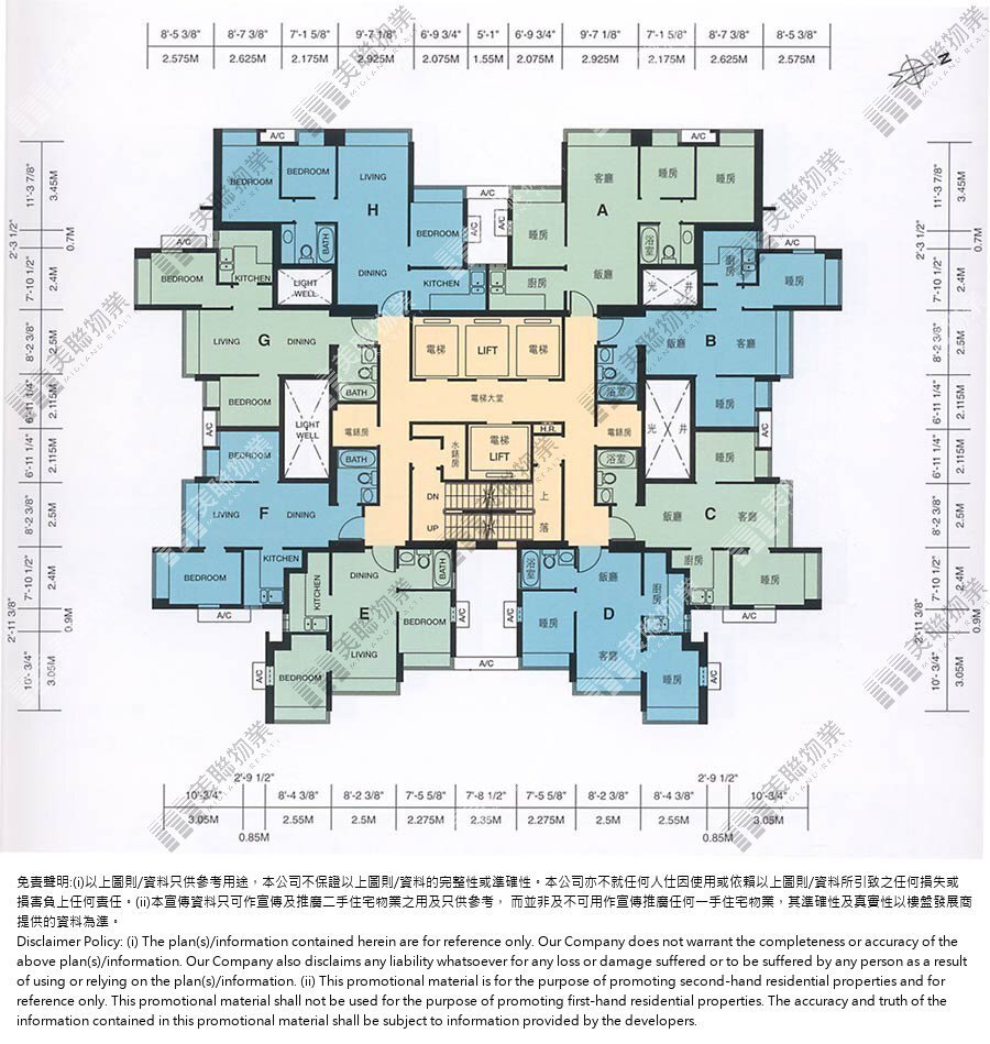 將軍澳中心平面圖