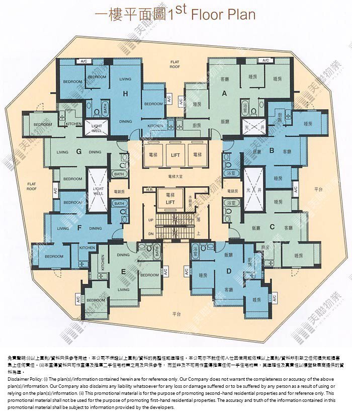 將軍澳中心平面圖