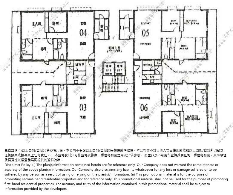樂陶苑平面圖