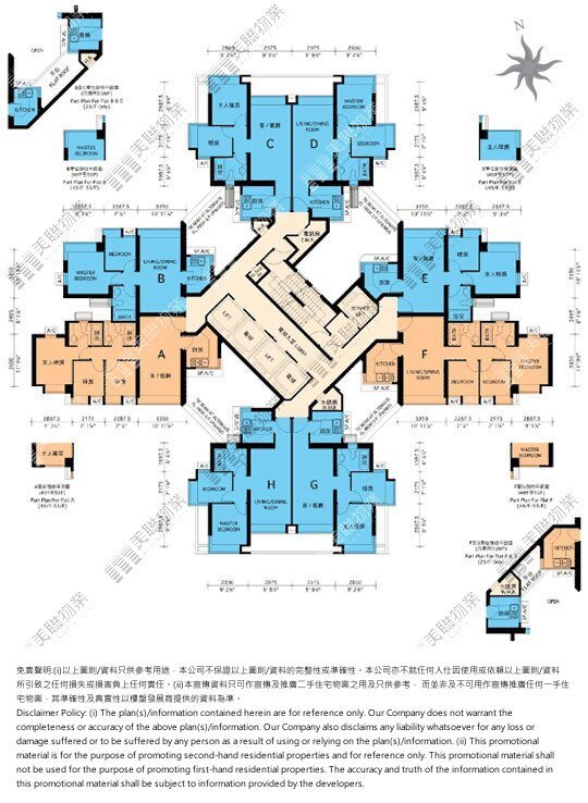 維景灣畔平面圖