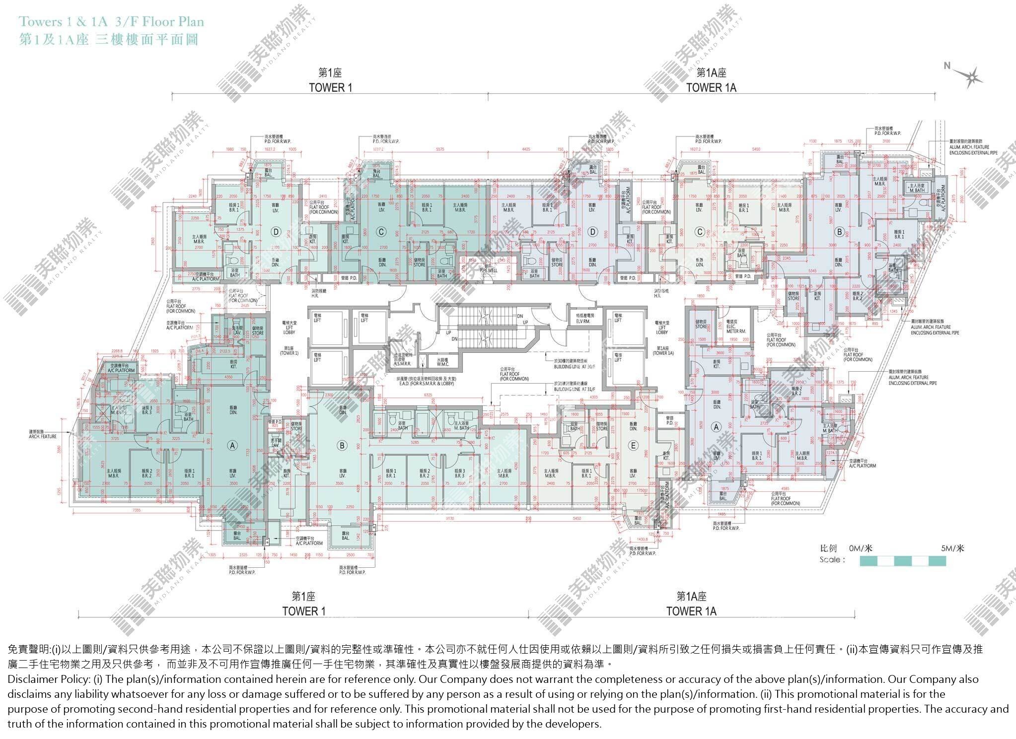 The Parkside平面圖
