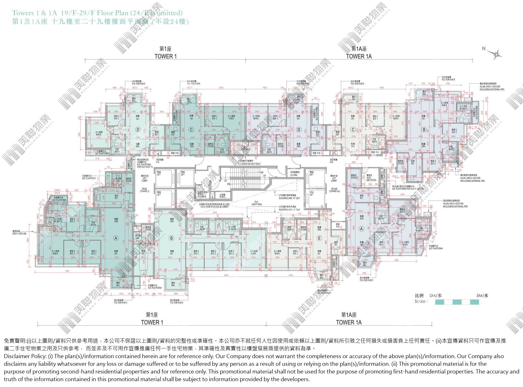 The Parkside平面圖