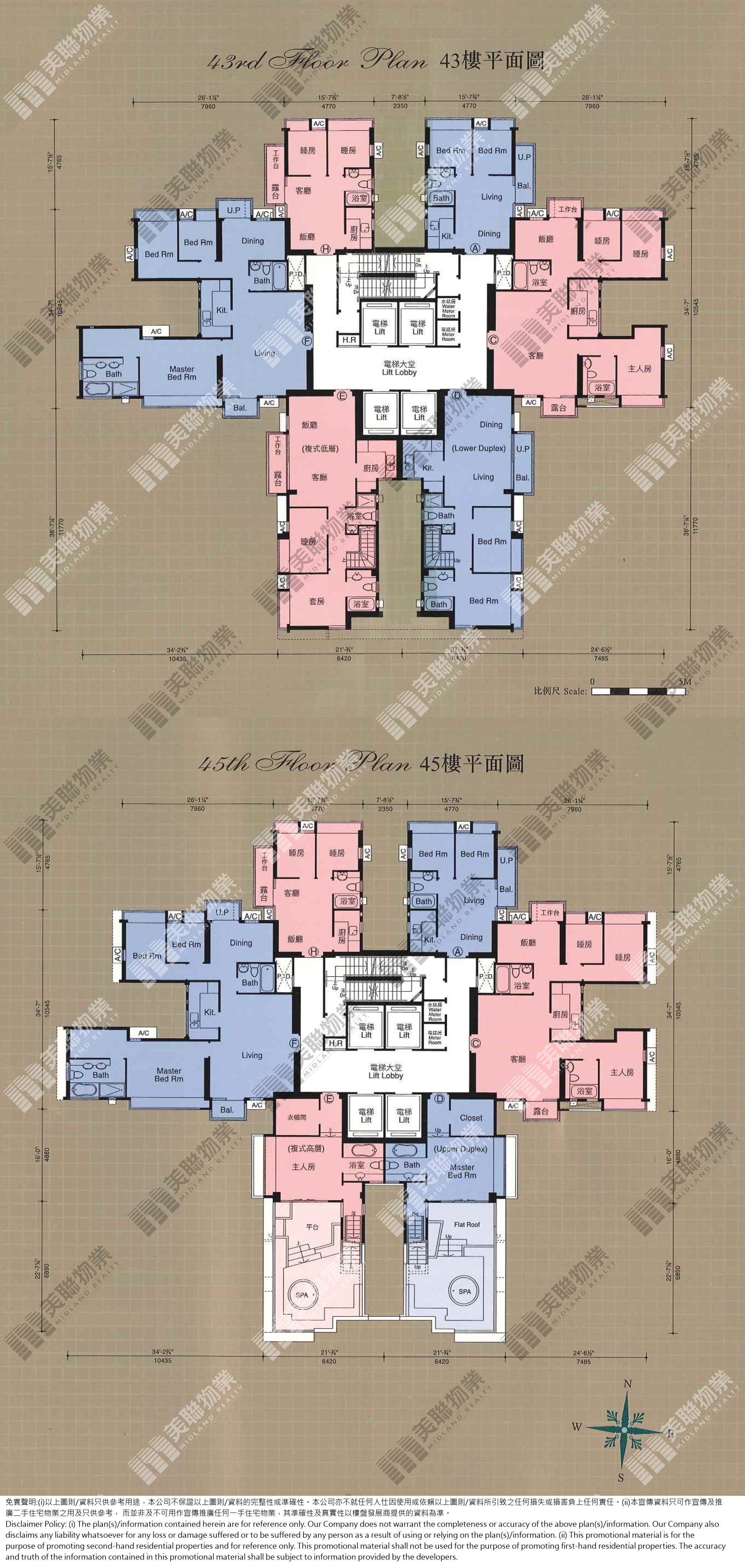 御皇庭平面圖