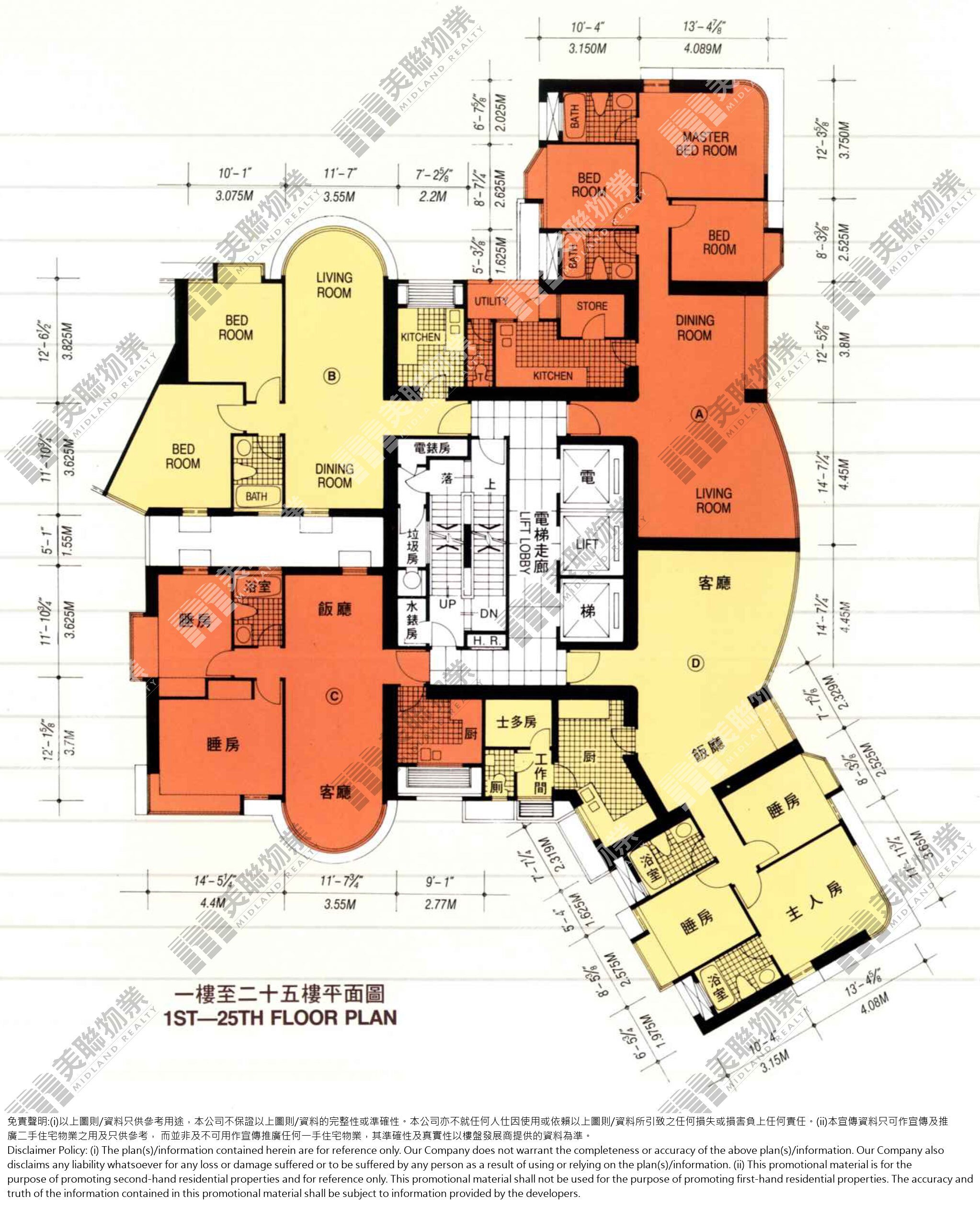 曉峰閣平面圖
