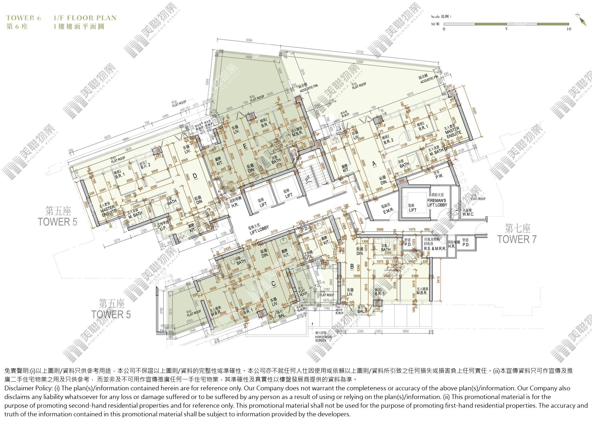 One Homantin平面圖