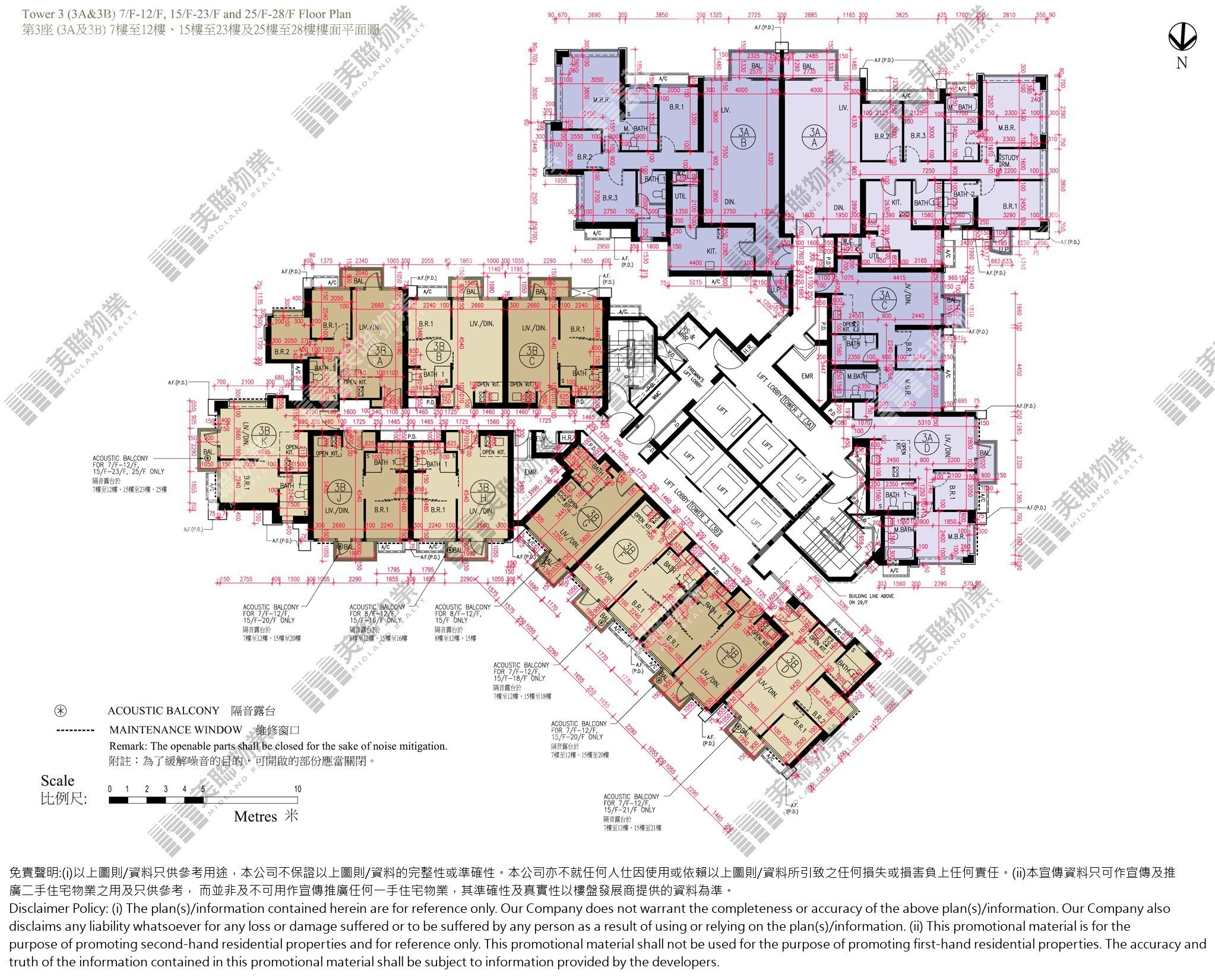 3期(匯璽II)|3B座|7/F-28/F|3期(匯璽II) 3B座 7/F-28/F