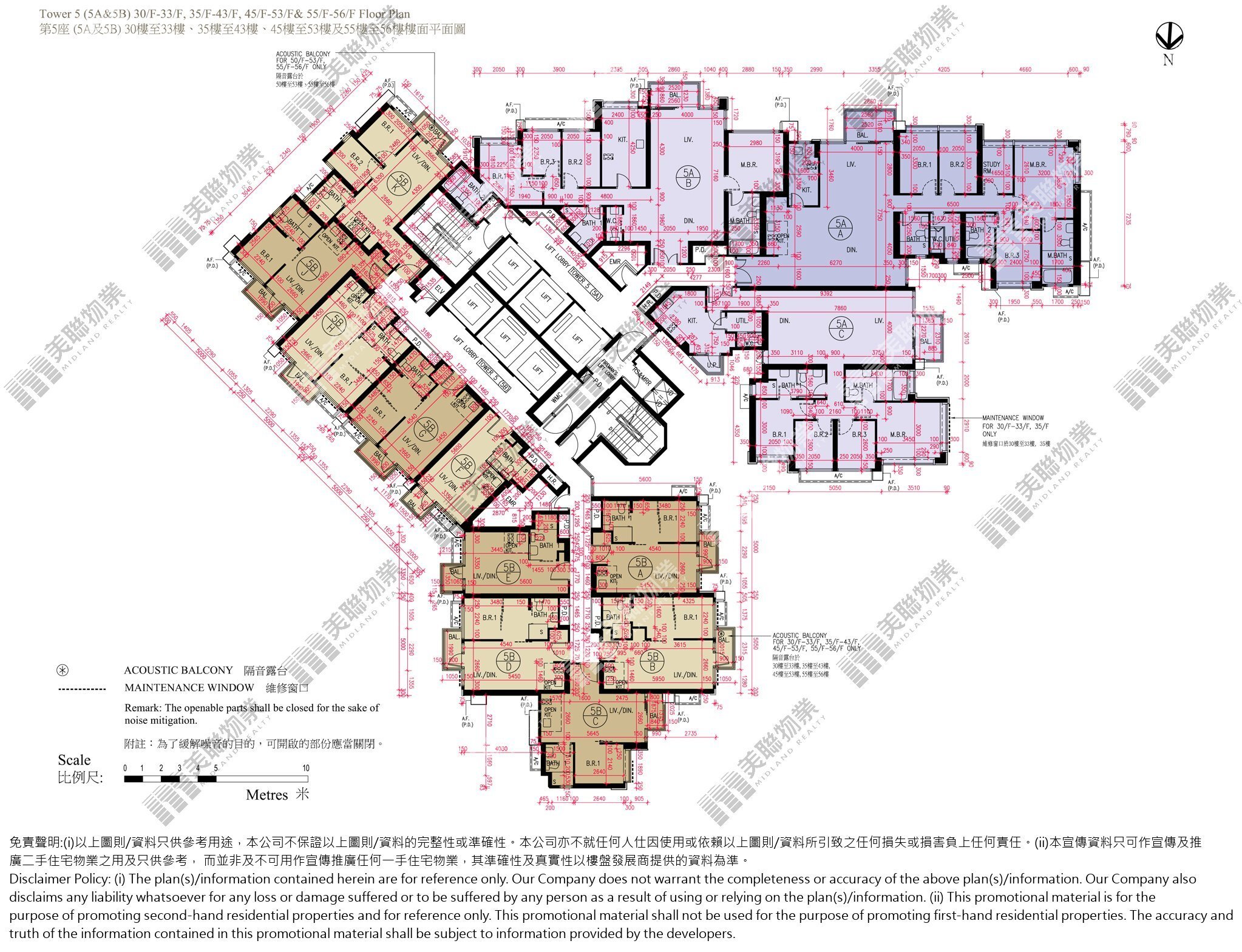 3期(匯璽II)|5B座|30/F-56/F|3期(匯璽II) 5B座 30/F-56/F