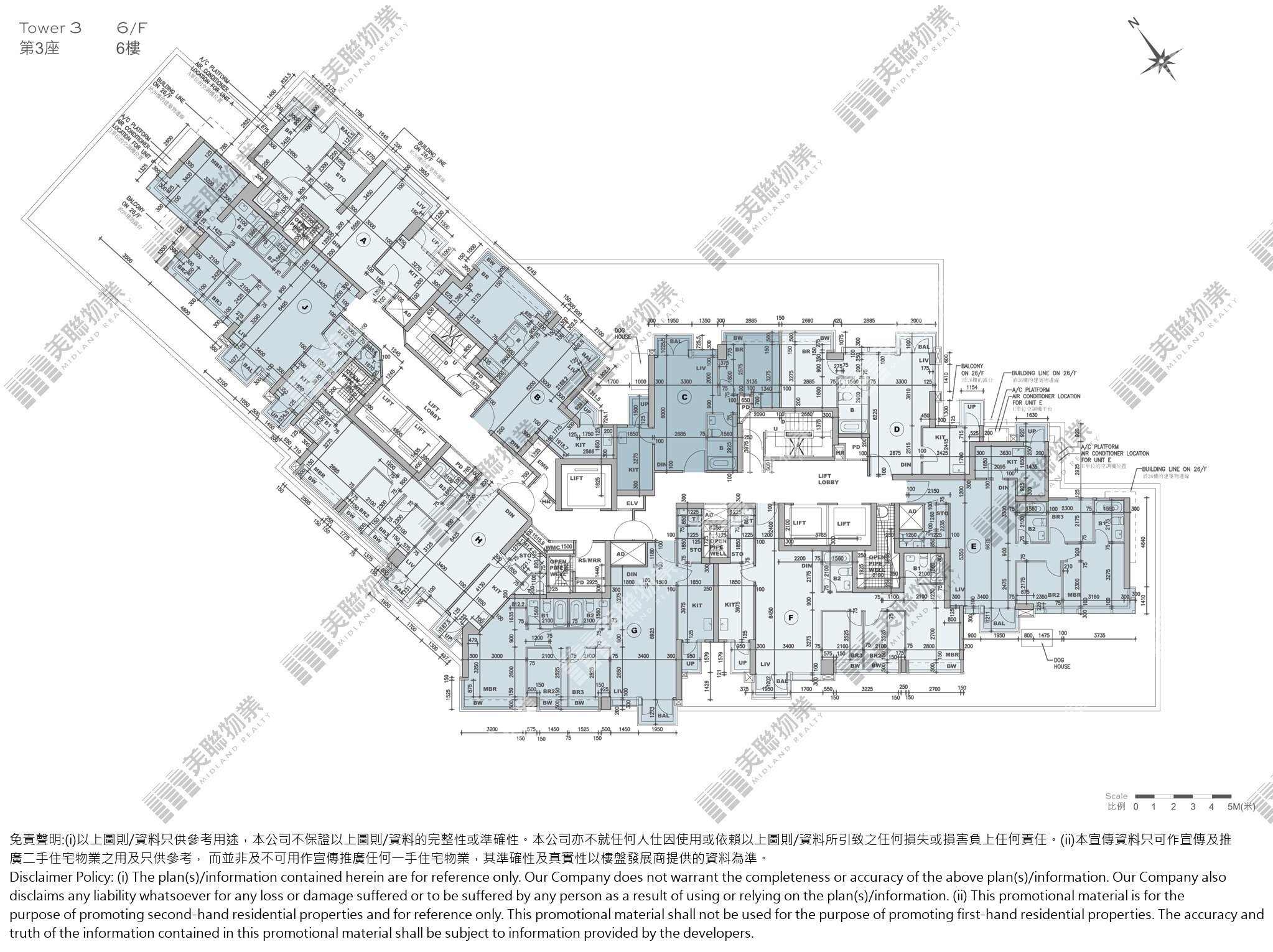 柏蔚山平面圖