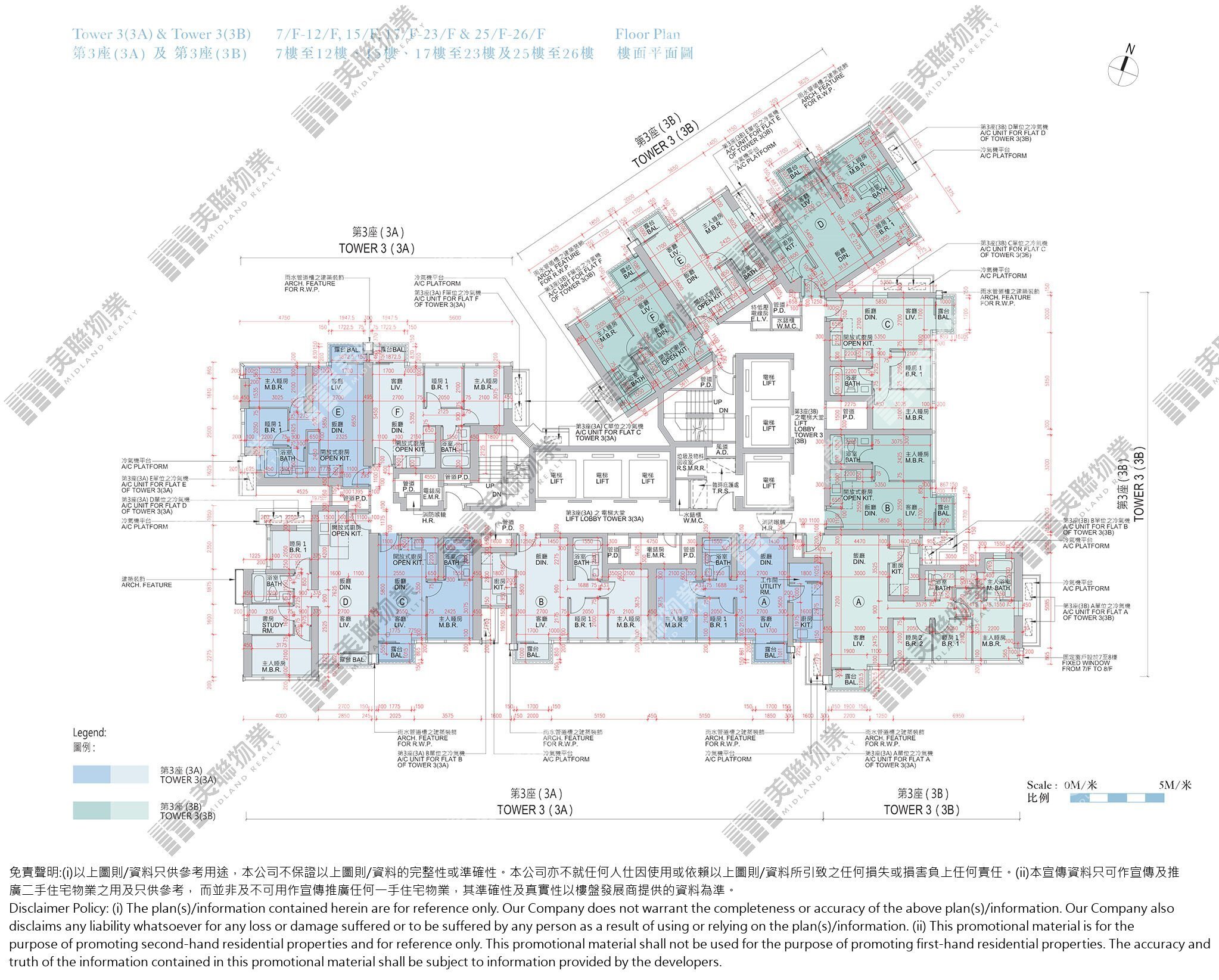 日出康城平面圖