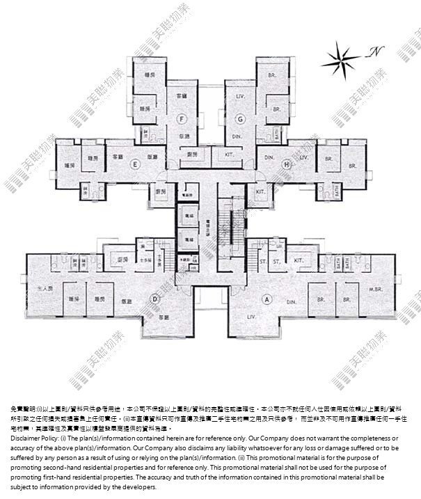 珀麗灣平面圖