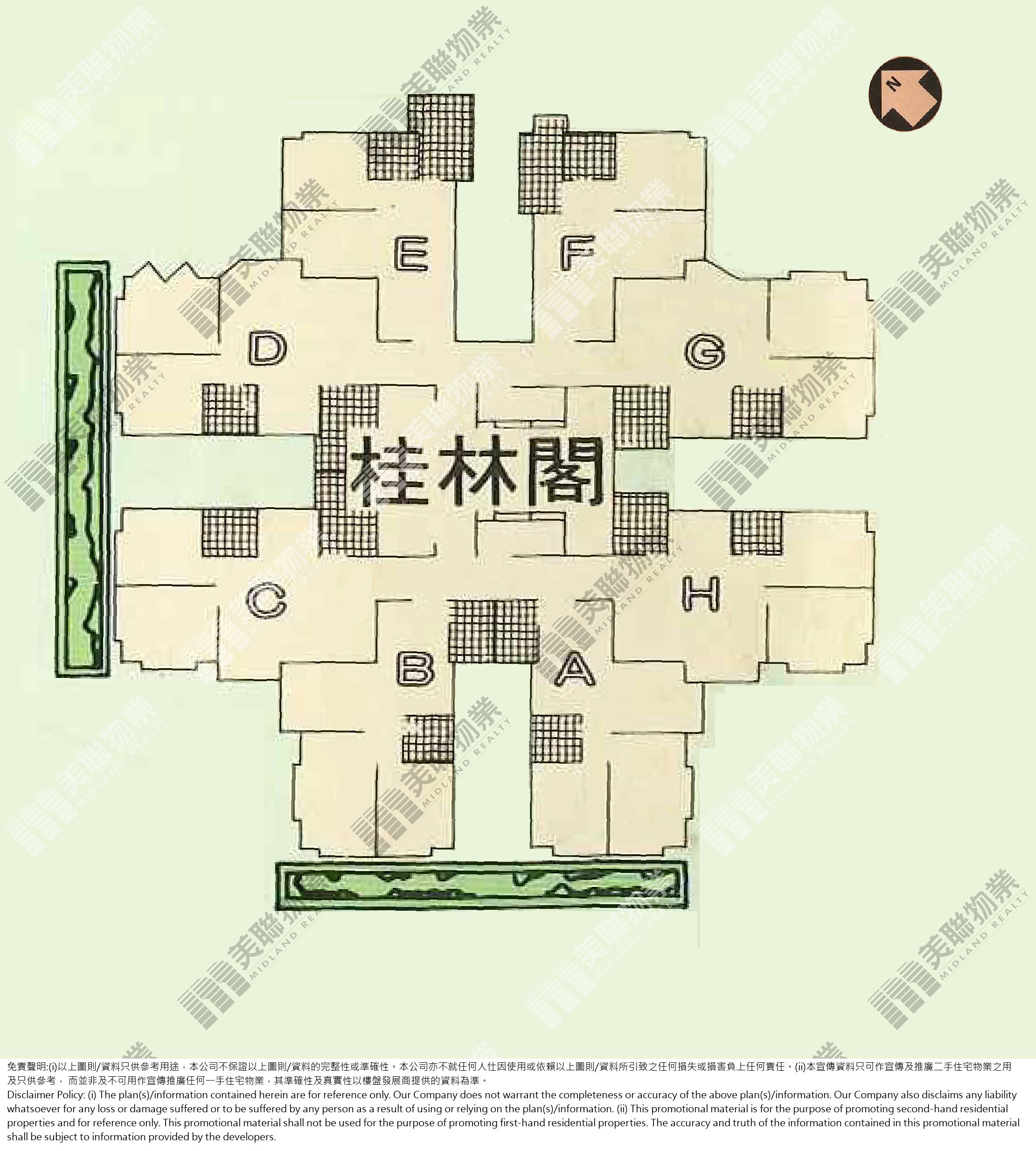 好運中心平面圖