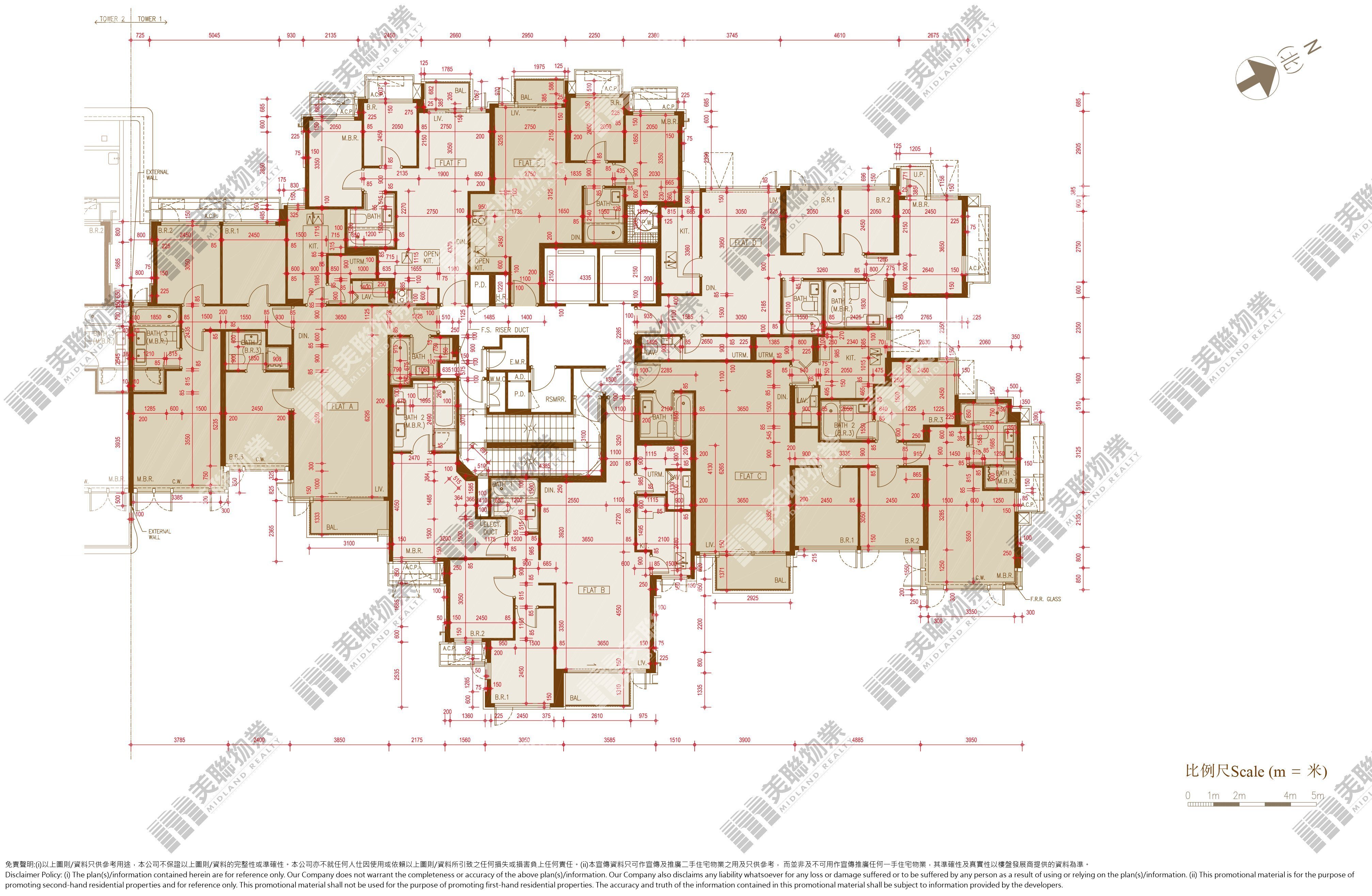 名日.九肚山平面圖