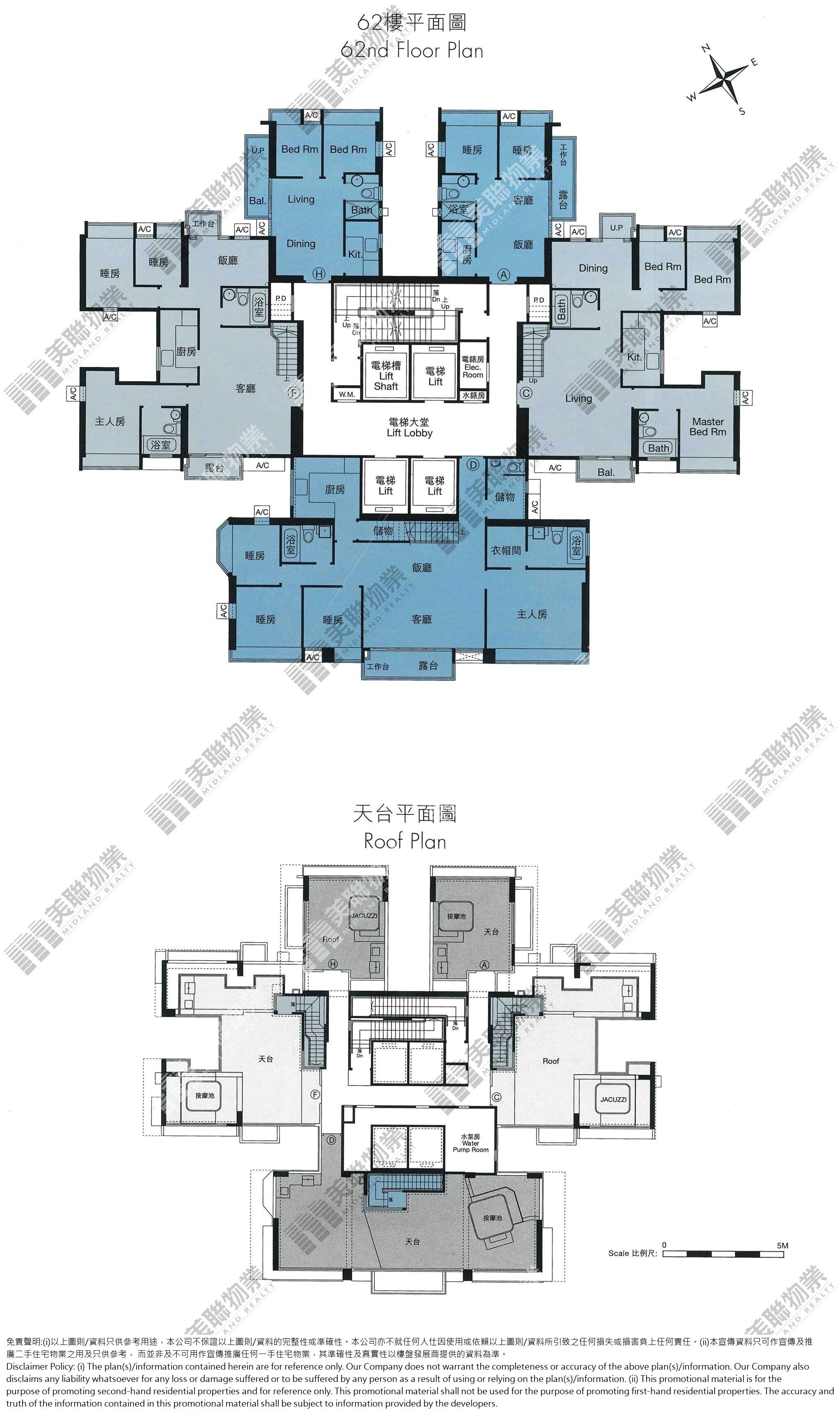 翔龍灣平面圖