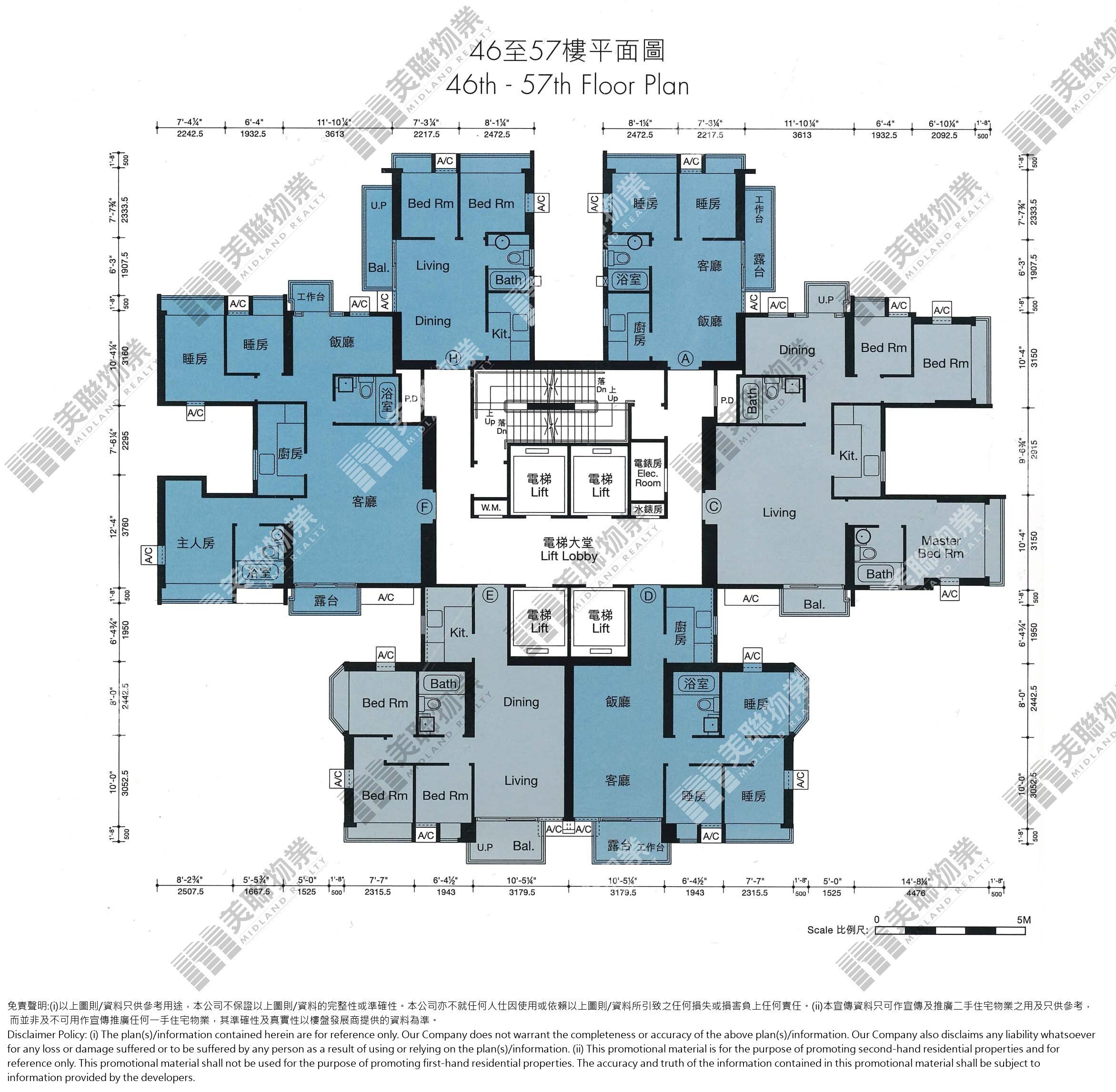 翔龍灣平面圖